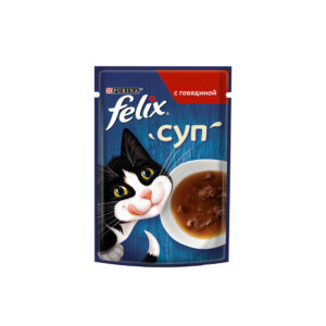 Felix Soup, Clear Soup for Cats with Delicate Pieces