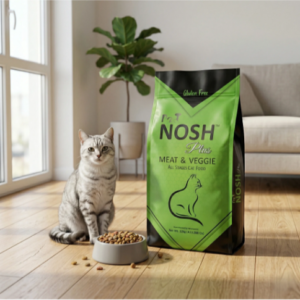 Pet Nosh PLUS Adult Cat Food Meat And Veggie